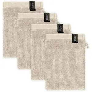 SCHÖNER WOHNEN Kollektion Waschhandschuh 4er-Set   ¦ beige ¦ Maße (cm): B: 16 H: