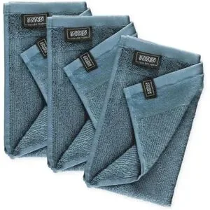SCHÖNER WOHNEN Kollektion Gästehandtuch 3er-Set   ¦ blau ¦ Maße (cm): B: 30 H: