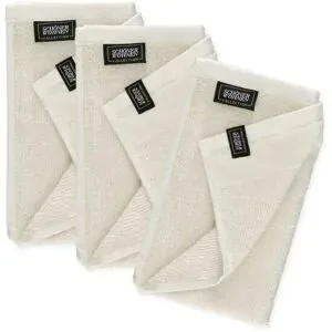 SCHÖNER WOHNEN Kollektion Gästehandtuch 3er-Set   ¦ weiß ¦ Maße (cm): B: 30 H: