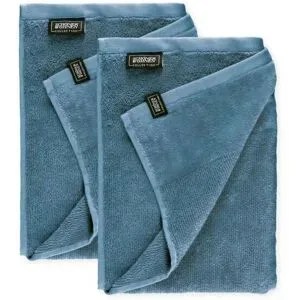 SCHÖNER WOHNEN Kollektion Duschtuch 2er-Set   ¦ blau ¦ Maße (cm): B: 70 H: 10