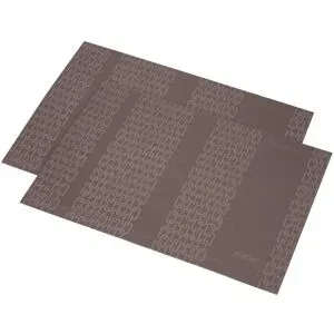 JOOP! Platzset 2er-Set Chains   ¦ grau ¦ Naturfaser ¦ Maße (cm): B: 36