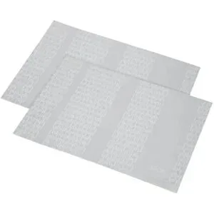 JOOP! Platzset 2er-Set Chains   ¦ silber ¦ Naturfaser ¦ Maße (cm): B: 36