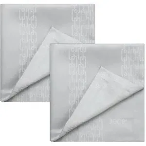 JOOP! Servietten 2er-Set Chains   ¦ silber ¦ Naturfaser ¦ Maße (cm): B: 50