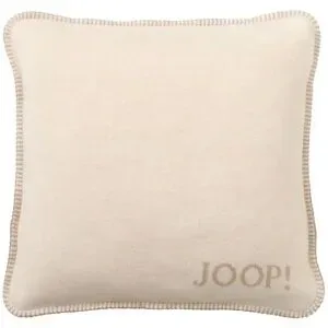 JOOP! Kissen Uni Doubleface   ¦ beige ¦ Maße (cm): B: 50 H: 1