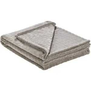 como Fleecedecke  Zopf ¦ beige ¦ Synthetik ¦ Maße (cm): B: 150