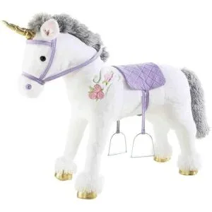 Heunec Kuscheltier  Einhorn ¦ weiß ¦ Maße (cm): B: 25 H: 68