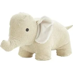 como Türstopper  Elefant ¦ beige ¦ Polyester ¦ Maße (cm): B: 17 H: 18