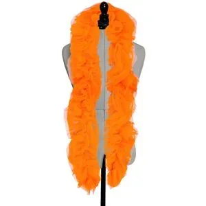 Tüll-Boa, neonorange, 1,80 Meter