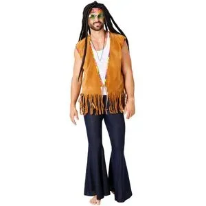 Hippie-Fransenweste für Herren
