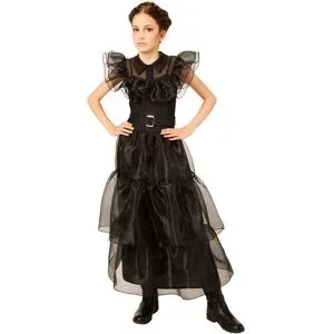 Kinder-Ballkleid, schwarz