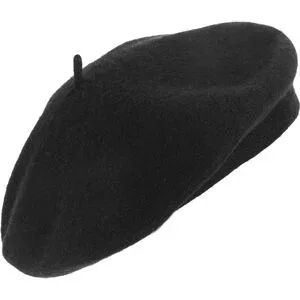 Baskenmütze, schwarz