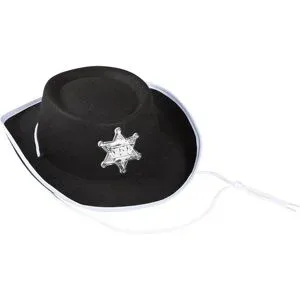 Kinder-Cowboyhut, schwarz