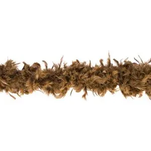 Federboa, braun, 90 g, 1,80 Meter