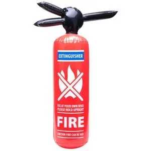 Kinder-Feuerlöscher, aufblasbar