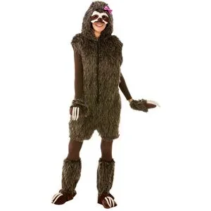 buttinette Faultier-Kostüm unisex, kurz