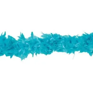 Federboa, türkis, 90 g, 1,80 Meter