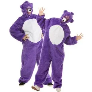 buttinette Bärenkostüm unisex, lila