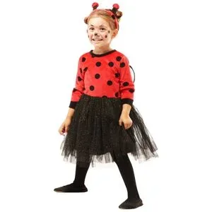buttinette Marienkäfer-Kleid für Kinder
