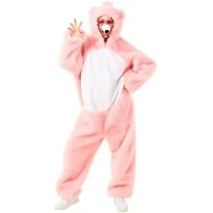 buttinette Bärenkostüm unisex, pastellrosa