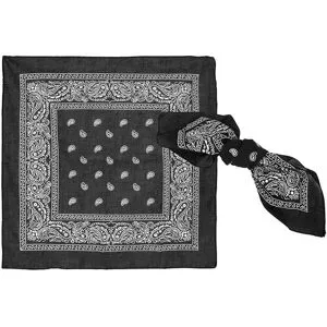 Bandana, schwarz, 2 Stück