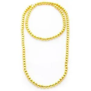 Perlen-Kette, gold