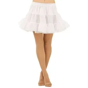 Petticoat mit härterer Appretur, weiß