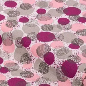 Baumwollstoff Kreise Dots 