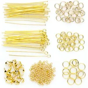 Hochwertiges Zubehör-Set, gold