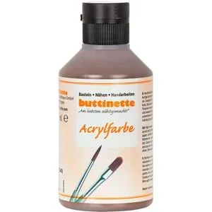 buttinette Acrylfarbe in verschiedenen Farbtönen, 250 ml
