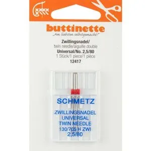 buttinette Zwillingsnadel 