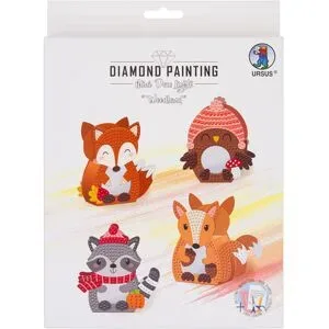 Ursus Diamond Painting Tischlaternen-Set 