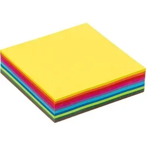 Faltblätter, bunt, 16 x 16 cm, 500 Blatt