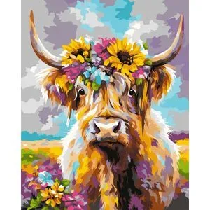 Malen nach Zahlen auf Keilrahmen 