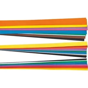 Tonpapierstreifen, bunt, 300 Stück