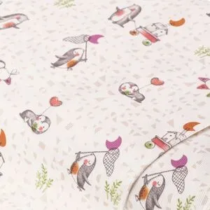 Baumwollstoff Pinguin Love 
