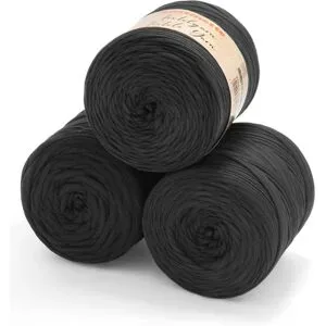 buttinette Textilgarn, schwarz, 750 g