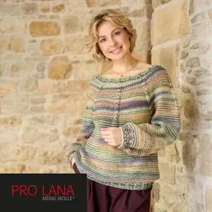 Strickanleitung ? Top Down Pulli mit Mini-Zöpfchen aus Pro Lana Armonia