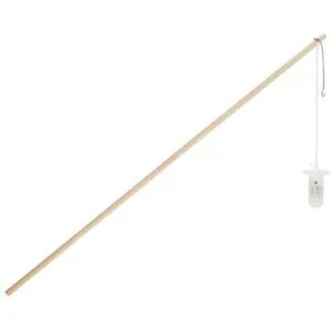 Laternenstab aus Holz, mit LED, 50 cm