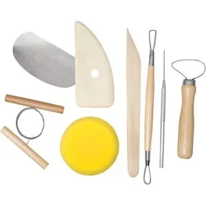 Töpferwerkzeug-Set, 8-teilig