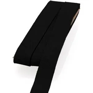 buttinette Ripsband, schwarz, Breite: 15 mm, Länge: 5 m