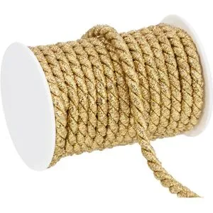 Kordel, gold, 8 mm, 10 m