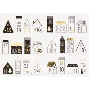 Sticker Adventskalenderzahlen 