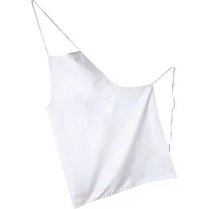 buttinette Küchenschürze, weiß, 70 x 85 cm