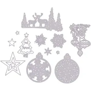 buttinette Stanzschablonen-Set 
