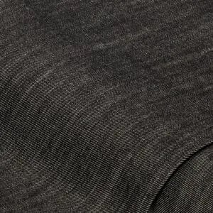 Stretch-Jeansstoff/Denim, schwarz meliert