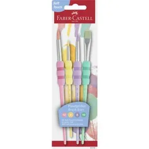 Faber-Castell Pinsel-Set, 4 Stück