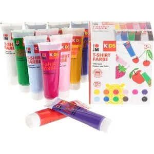 Marabu KiDS T-Shirt-Farben, 12x 36 ml
