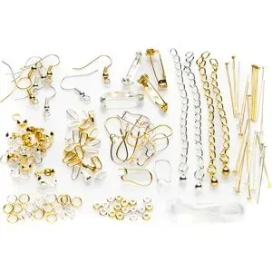 Schmuck-Set, gold-silber