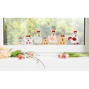 buttinette Bastel-Set Fensterbilder 
