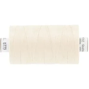 buttinette Baumwoll- und Quiltgarn, Stärke: 50, 1000m-Spule, beige